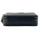 Prada Shoulder Bag Triangle Brick Saffiano Leather Black