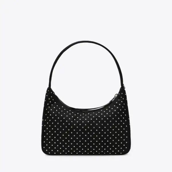 Mini Re-Edition Studded Shoulder Bag