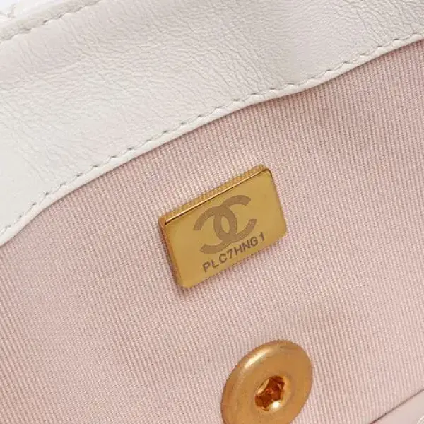 Chanel Lambskin Clutch with Chain