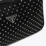 Mini Re-Edition Studded Shoulder Bag