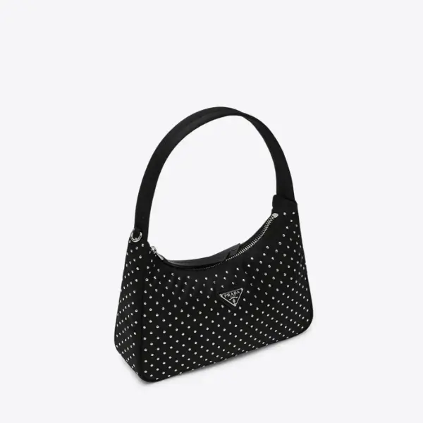Mini Re-Edition Studded Shoulder Bag
