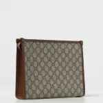 Gucci Brown GG Interlocking Pouch