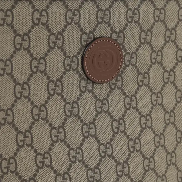 Gucci Brown GG Interlocking Pouch