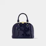 LOUIS VUITTON Alma BB Handbag Varnished Epi Cowhide Leather