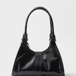 Medium leather tote bag